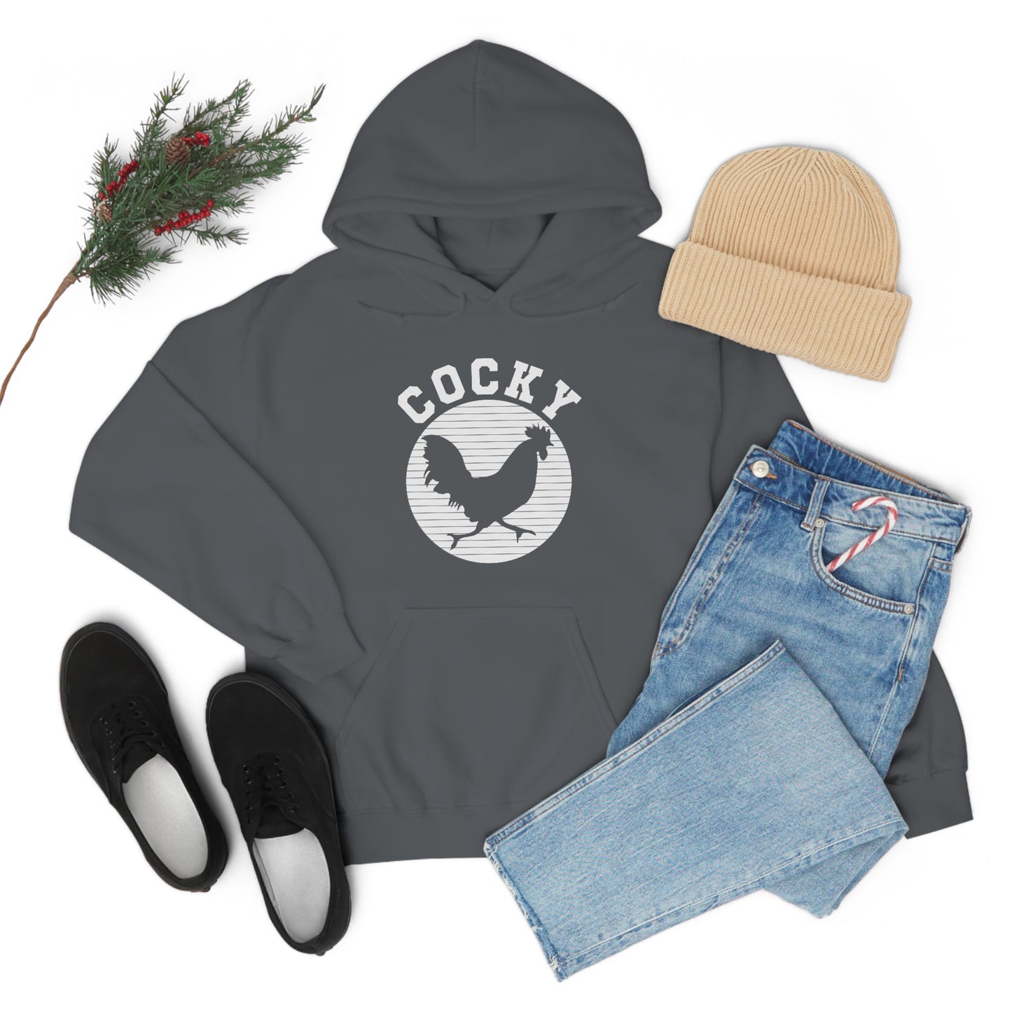 Cocky Hooded Sweatshirt