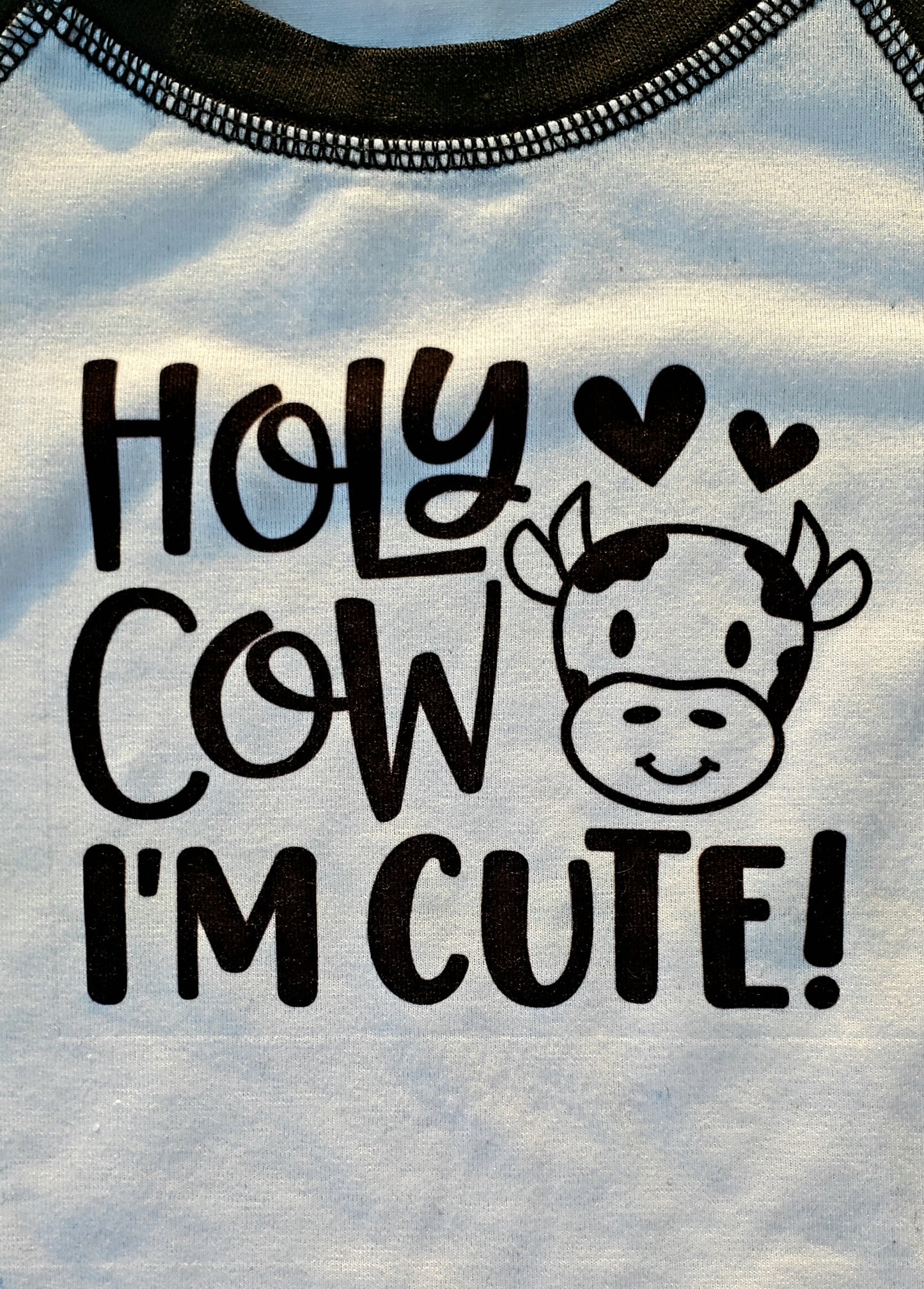 Holy Cow I'm Cute Baby Onsie