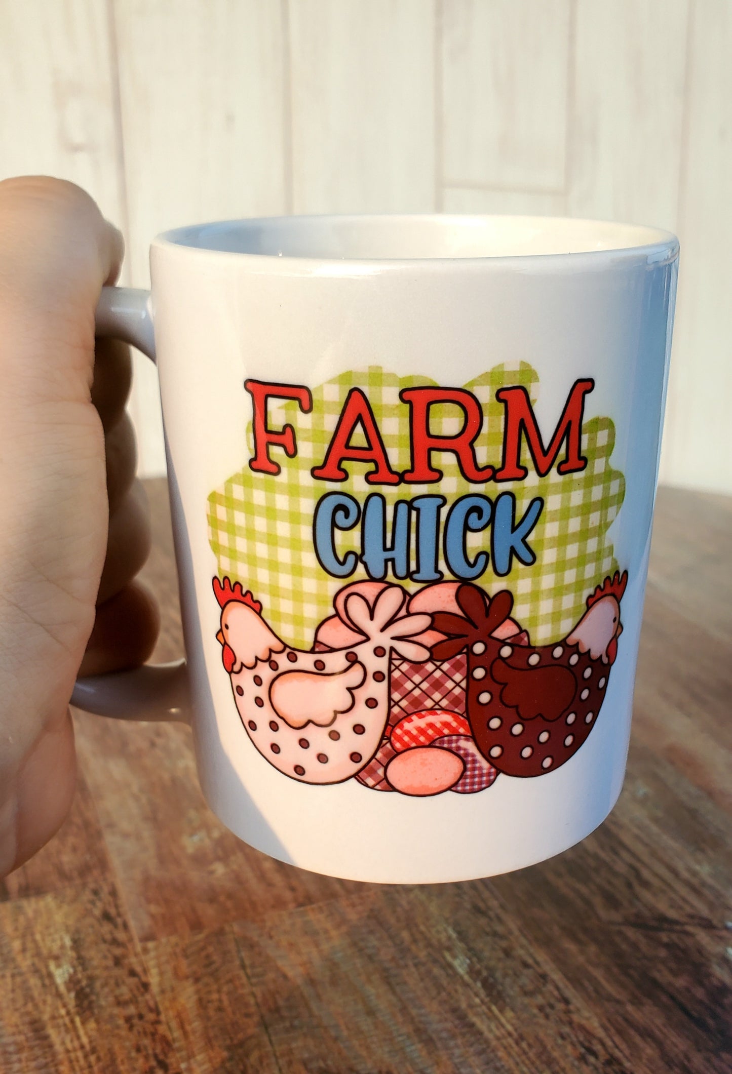 Farm Chick Chicken Coffee Mug