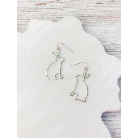 Rabbit Dangle Earrings