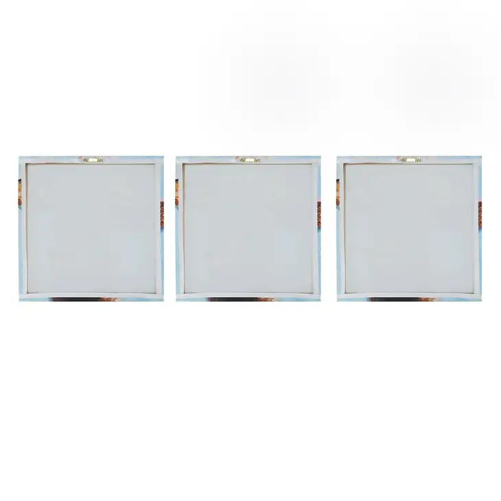 Farm Animals Wall Decor Canvas Art 3-Piece
