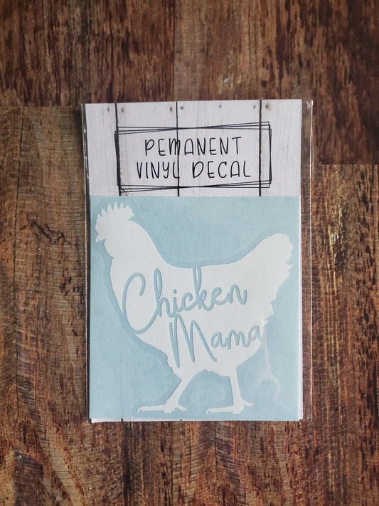 Chicken Mama Car Decal