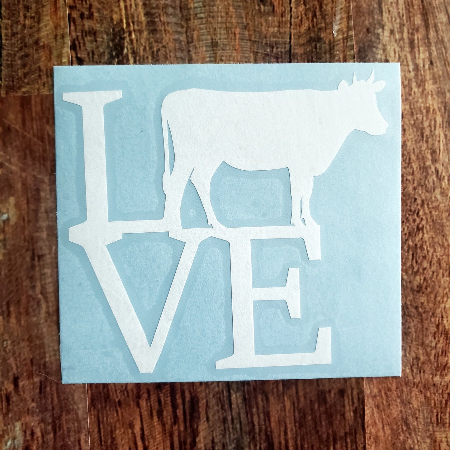 Love Cows Decal