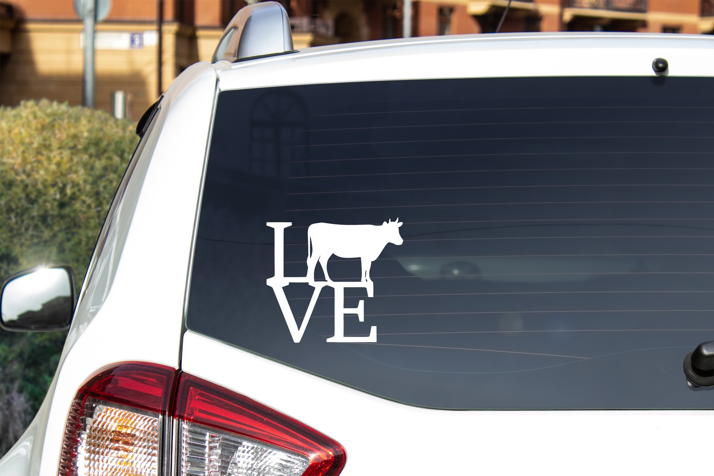 Love Cows Decal